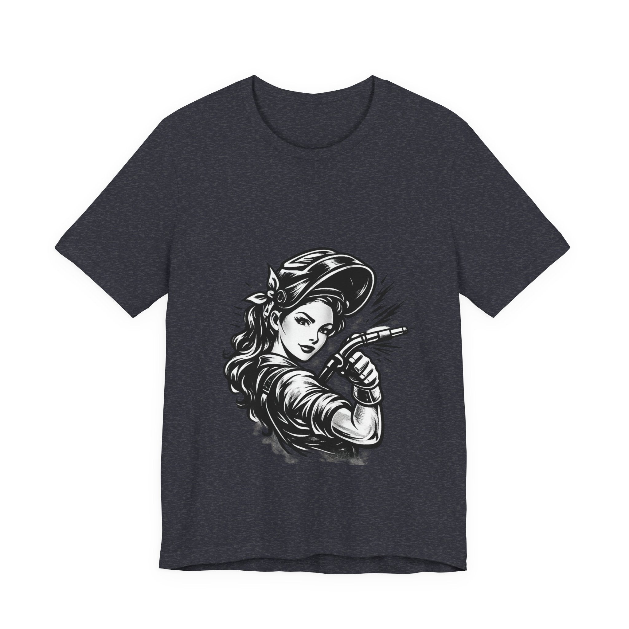 Welder Girl Tee – Built for the Hard Table