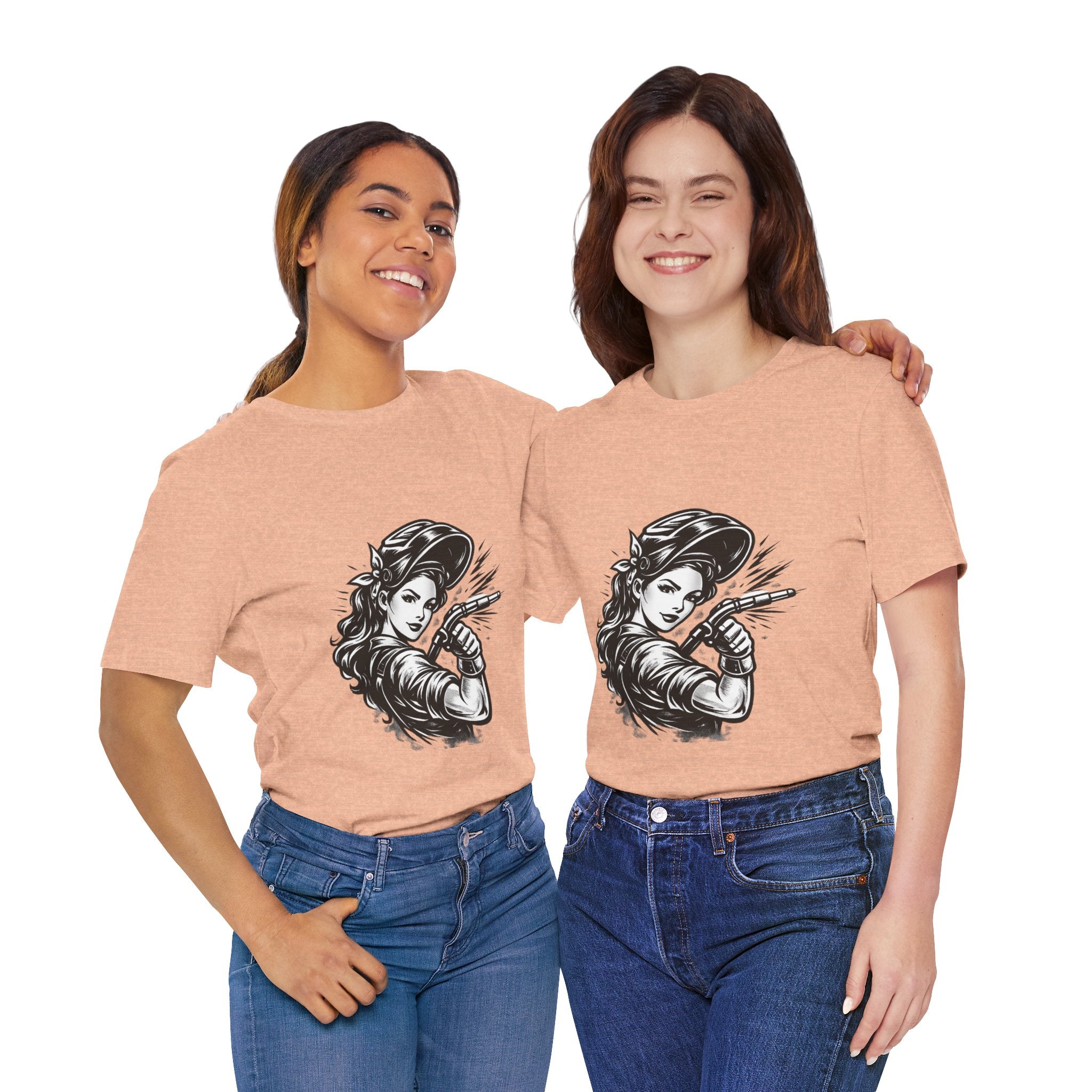 Welder Girl Tee – Built for the Hard Table
