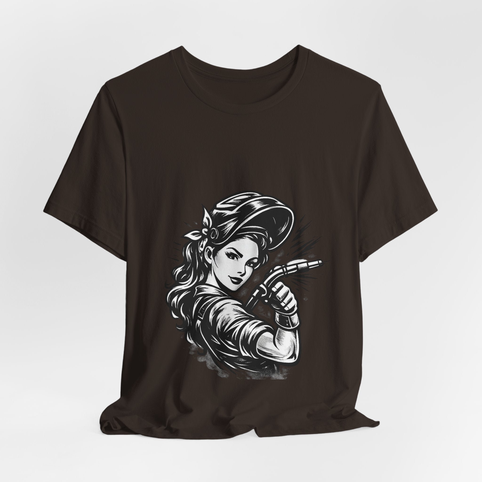 Welder Girl Tee – Built for the Hard Table