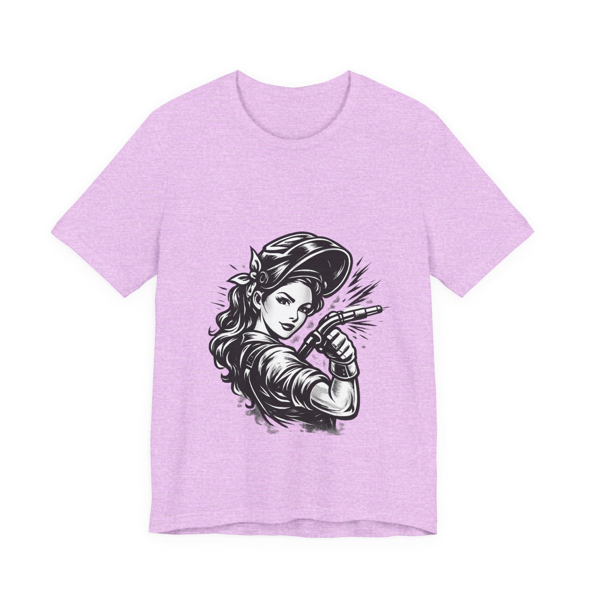 Welder Girl Tee – Built for the Hard Table