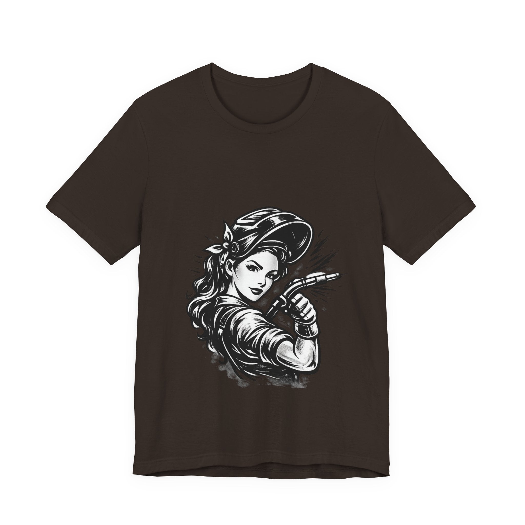 Welder Girl Tee – Built for the Hard Table