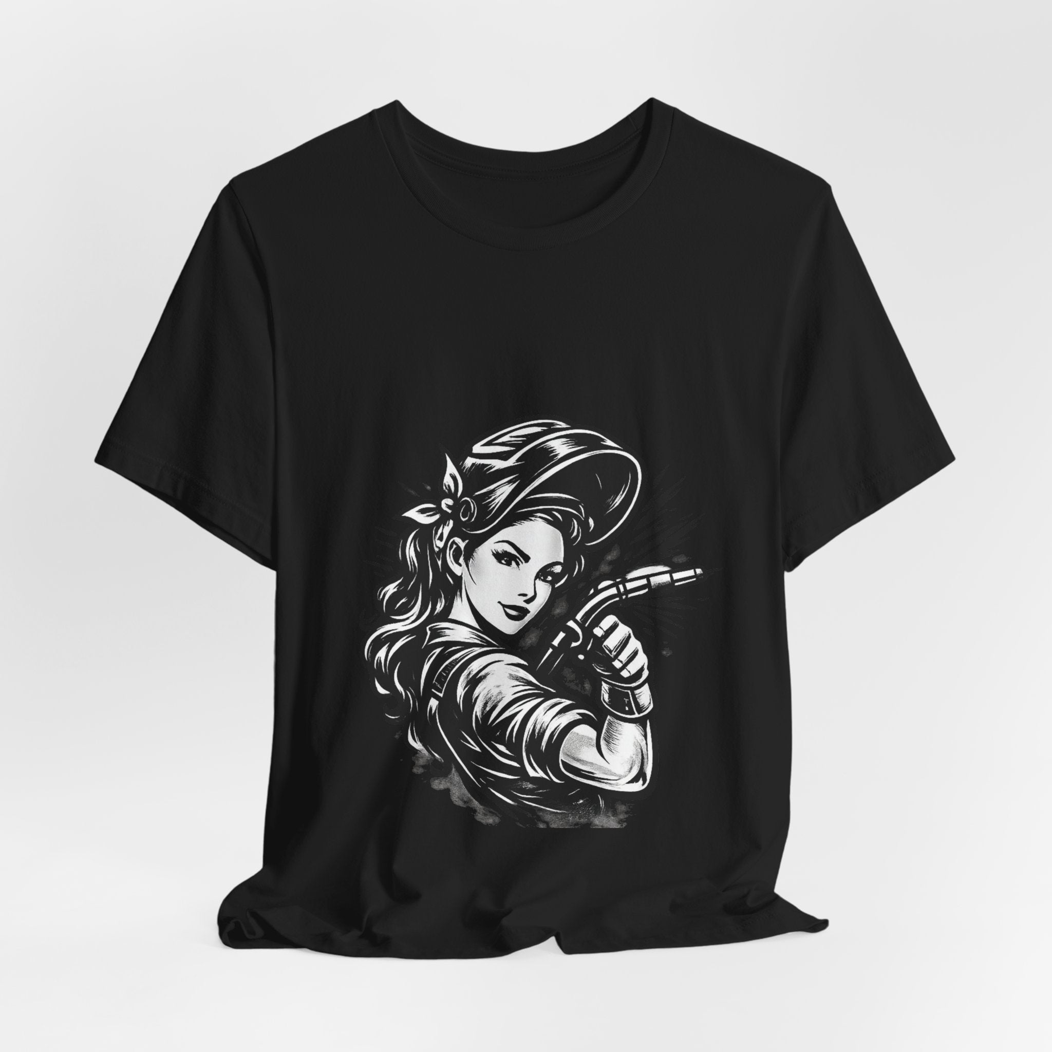 Welder Girl Tee – Built for the Hard Table