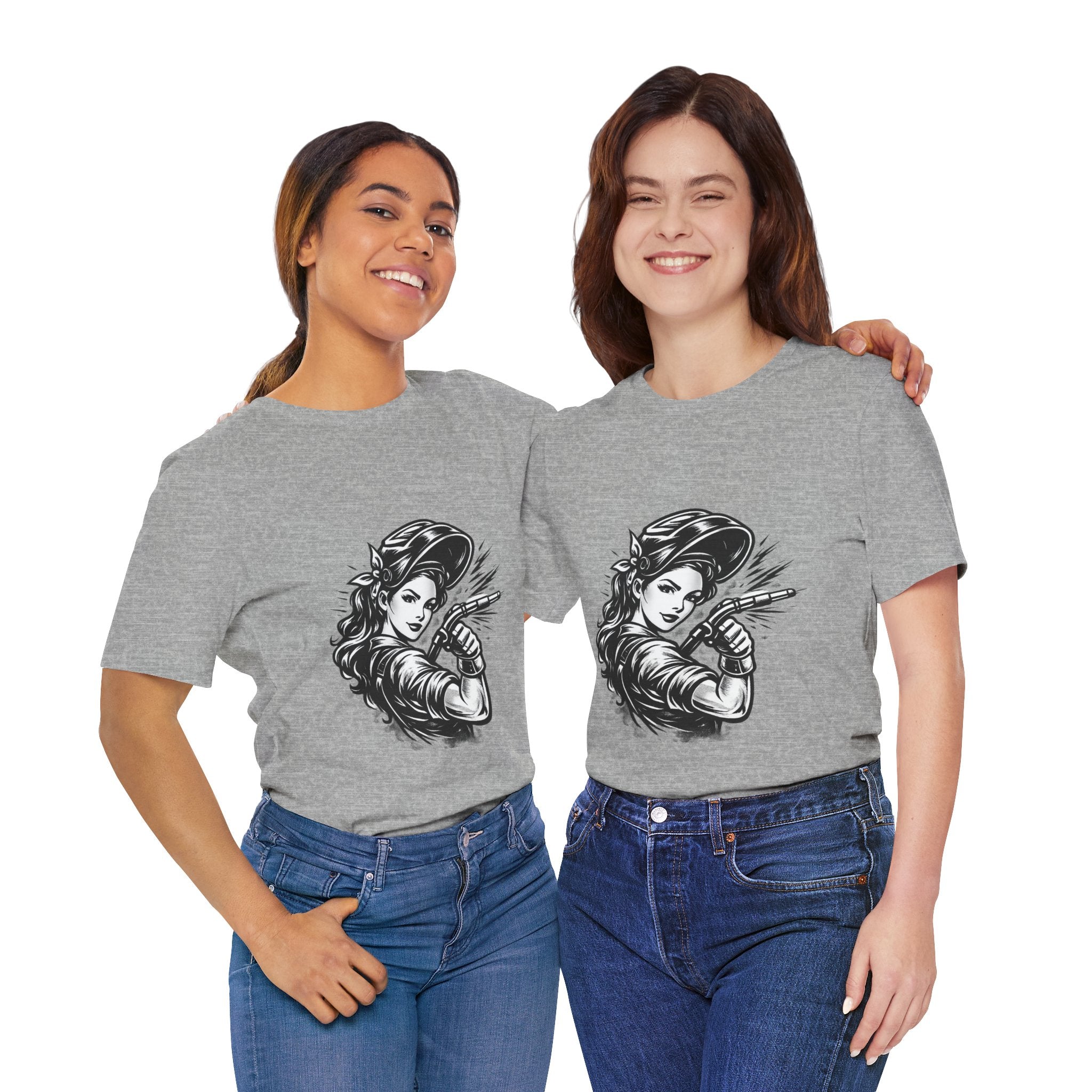 Welder Girl Tee – Built for the Hard Table