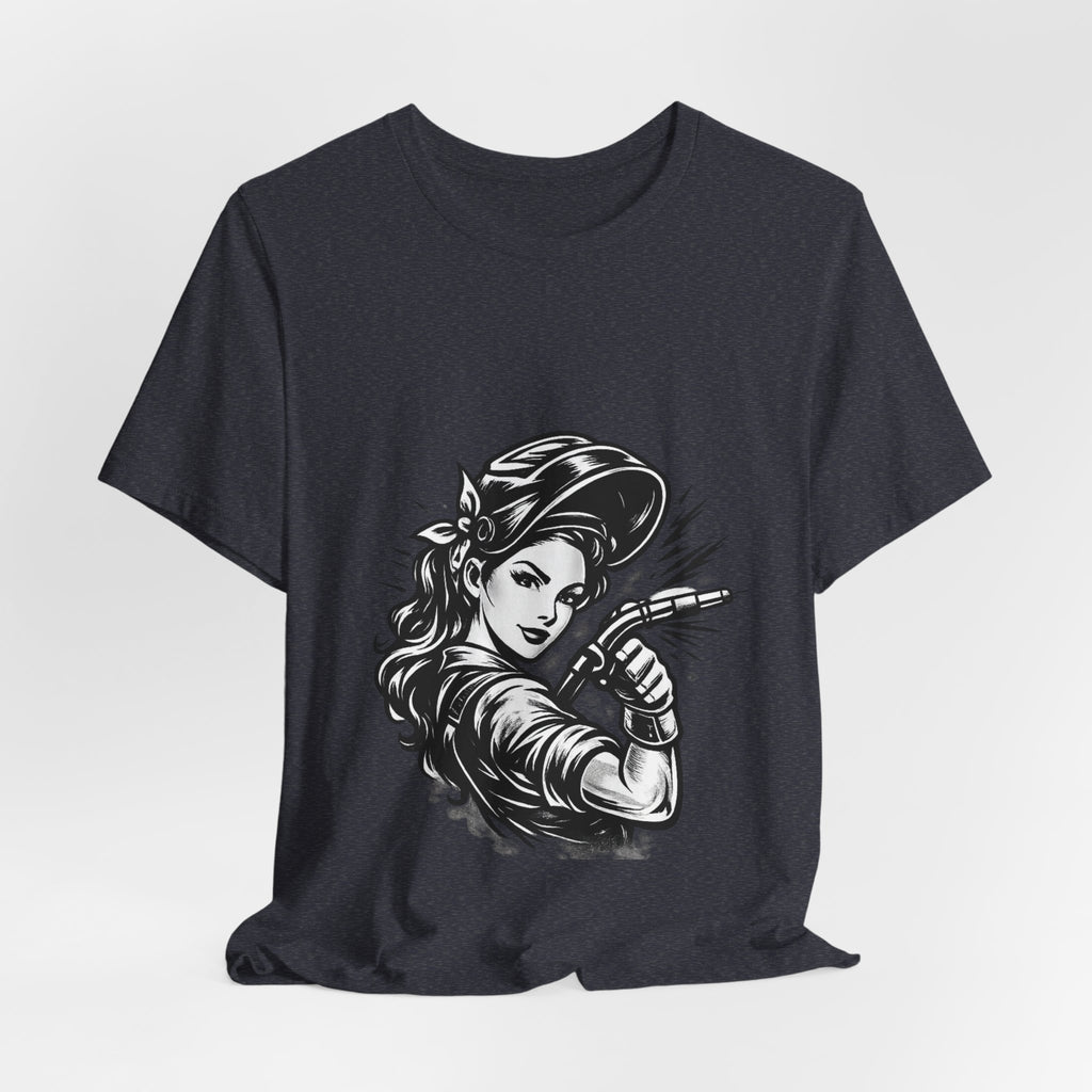 Welder Girl Tee – Built for the Hard Table