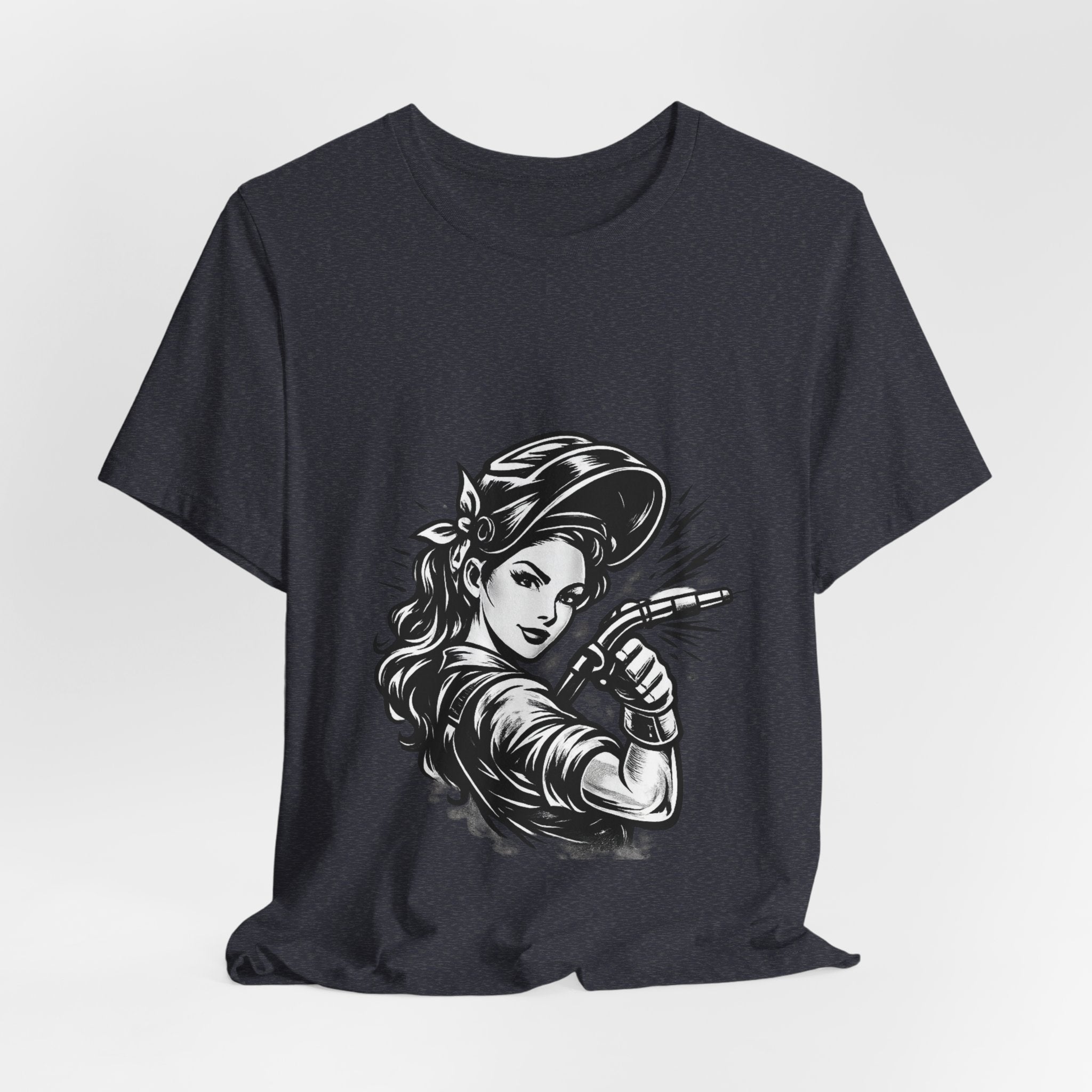 Welder Girl Tee – Built for the Hard Table