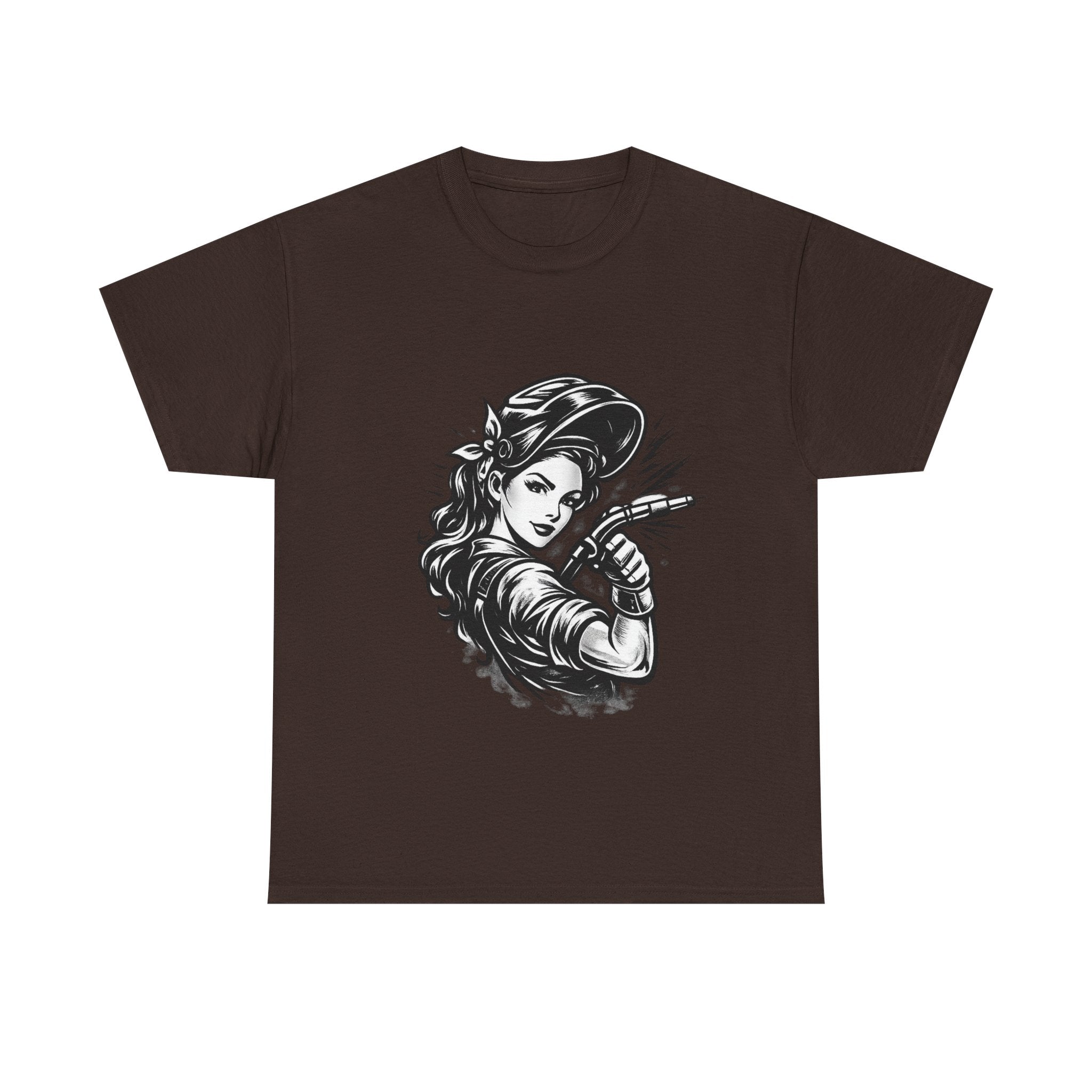 Rags – Built to Work – Female Welder 2 Tee