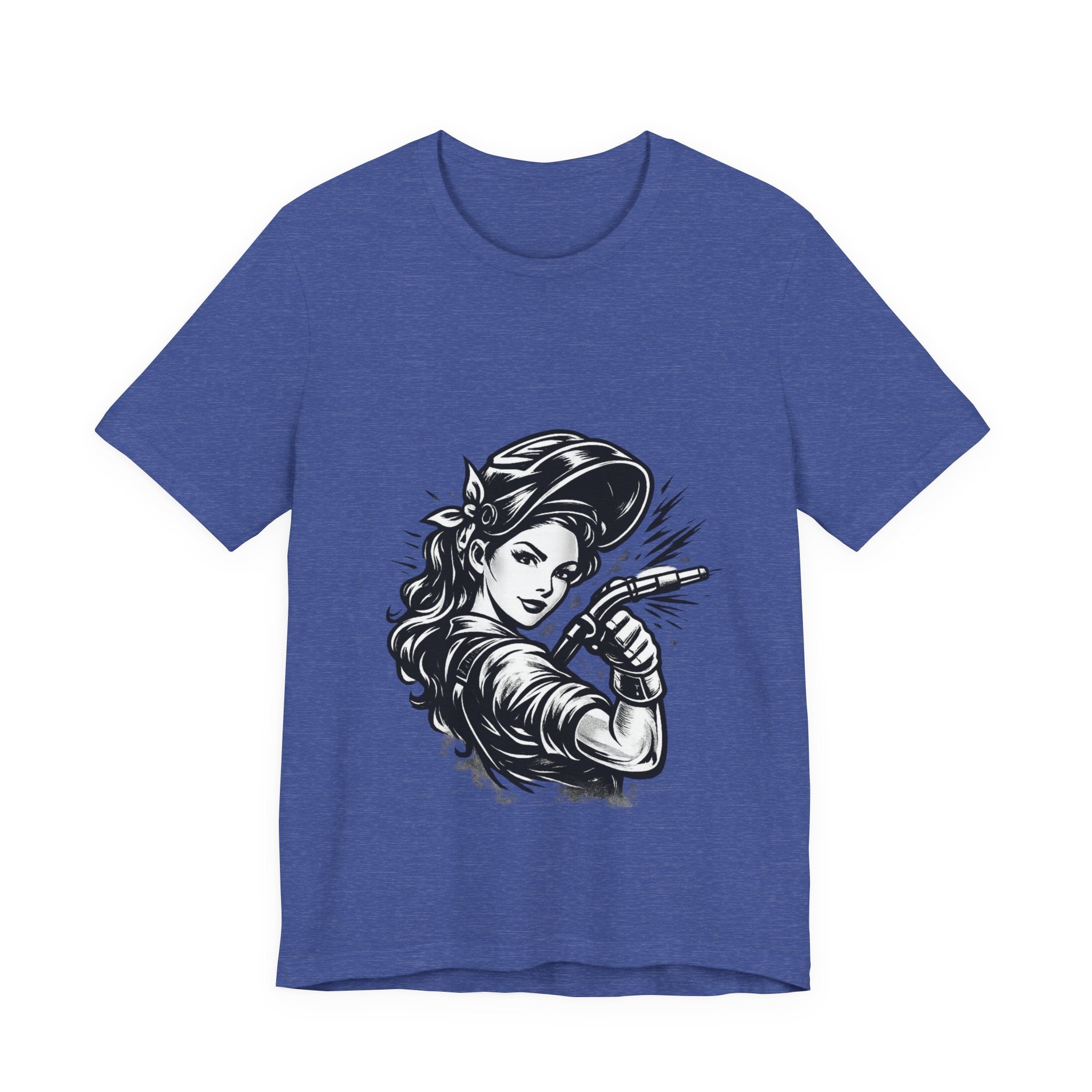 Welder Girl Tee – Built for the Hard Table