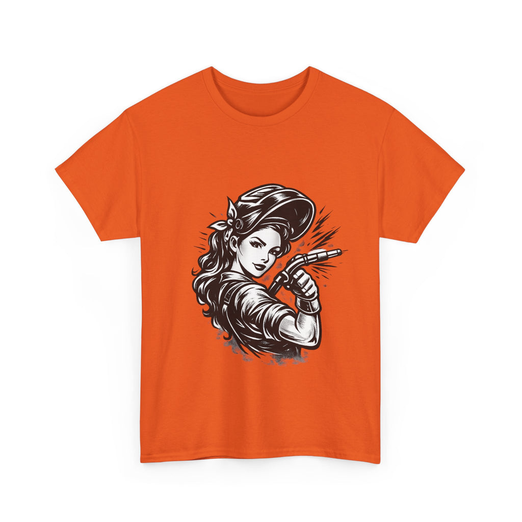 Rags – Built to Work – Female Welder 2 Tee