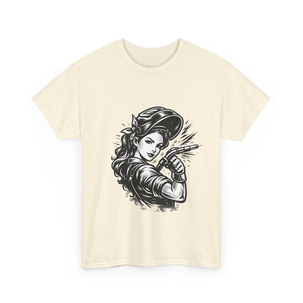 Rags – Built to Work – Female Welder 2 Tee