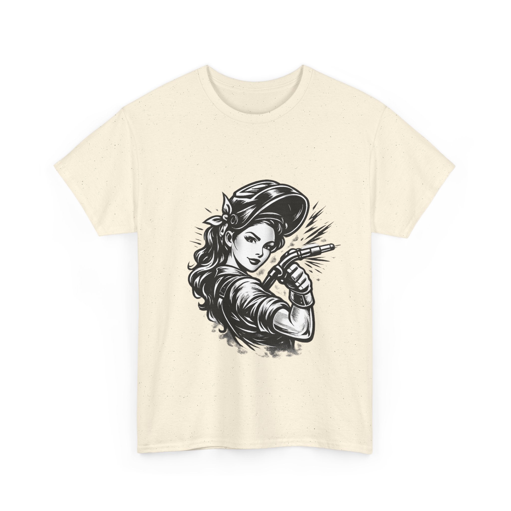 Rags – Built to Work – Female Welder 2 Tee