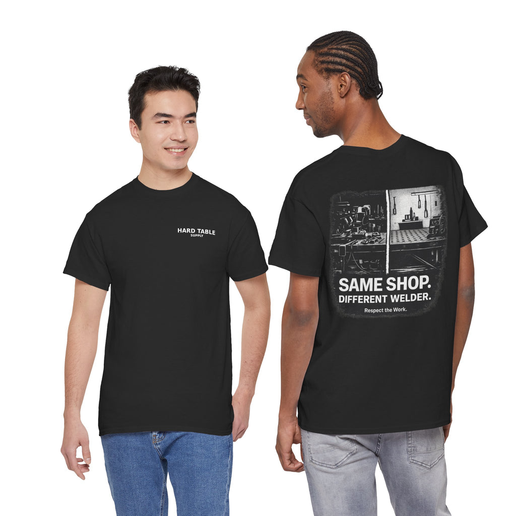 Future Rag - Built to Work - Same Shop Different Welder Tee