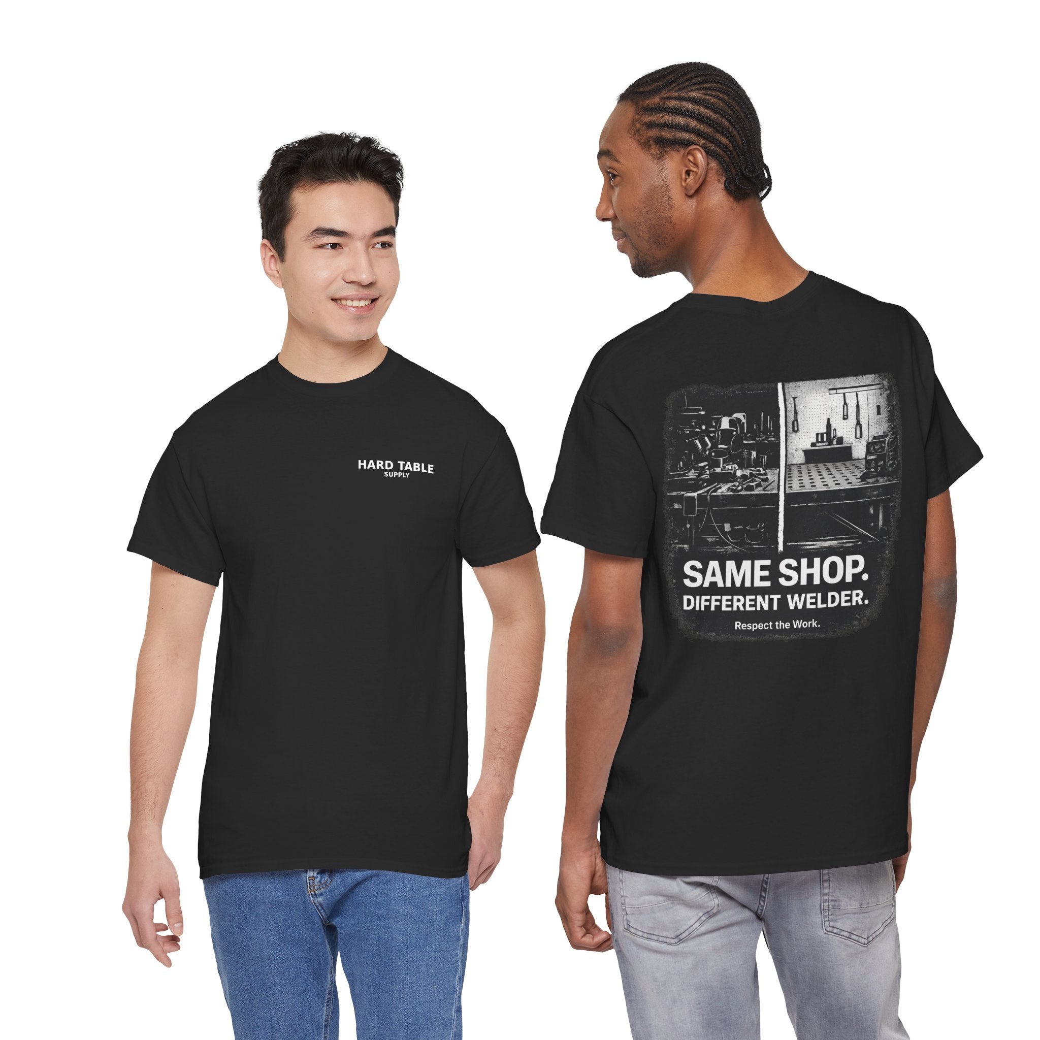 Future Rag - Built to Work - Same Shop Different Welder Tee