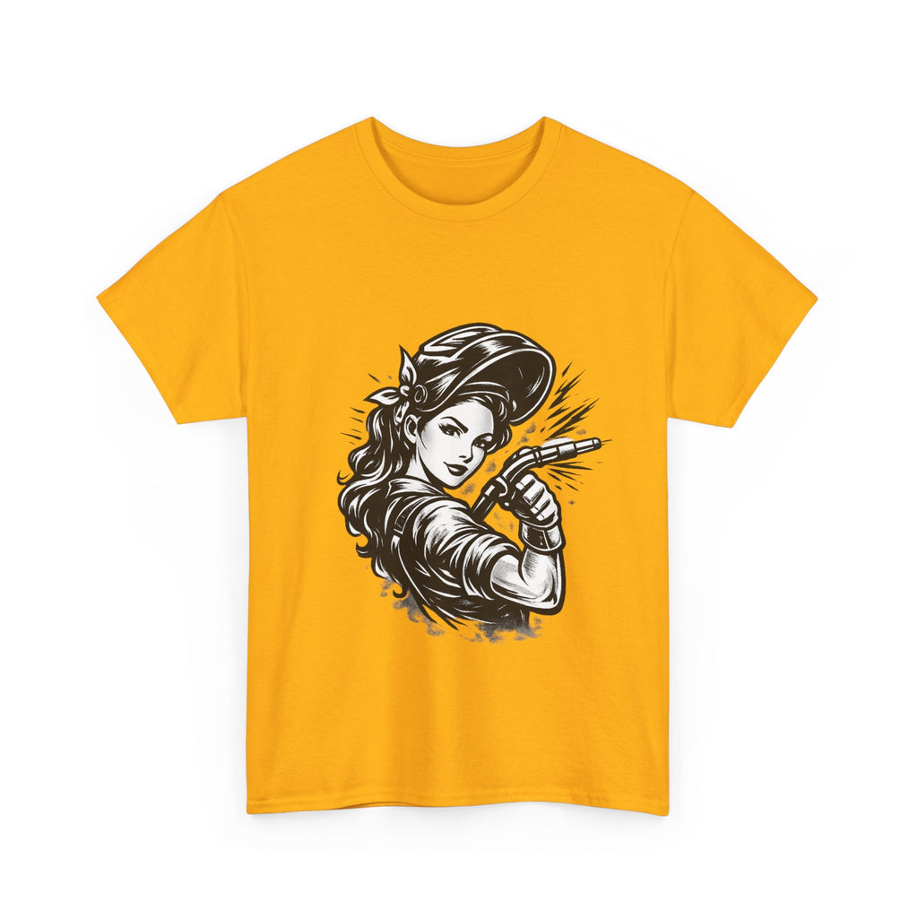 Rags – Built to Work – Female Welder 2 Tee