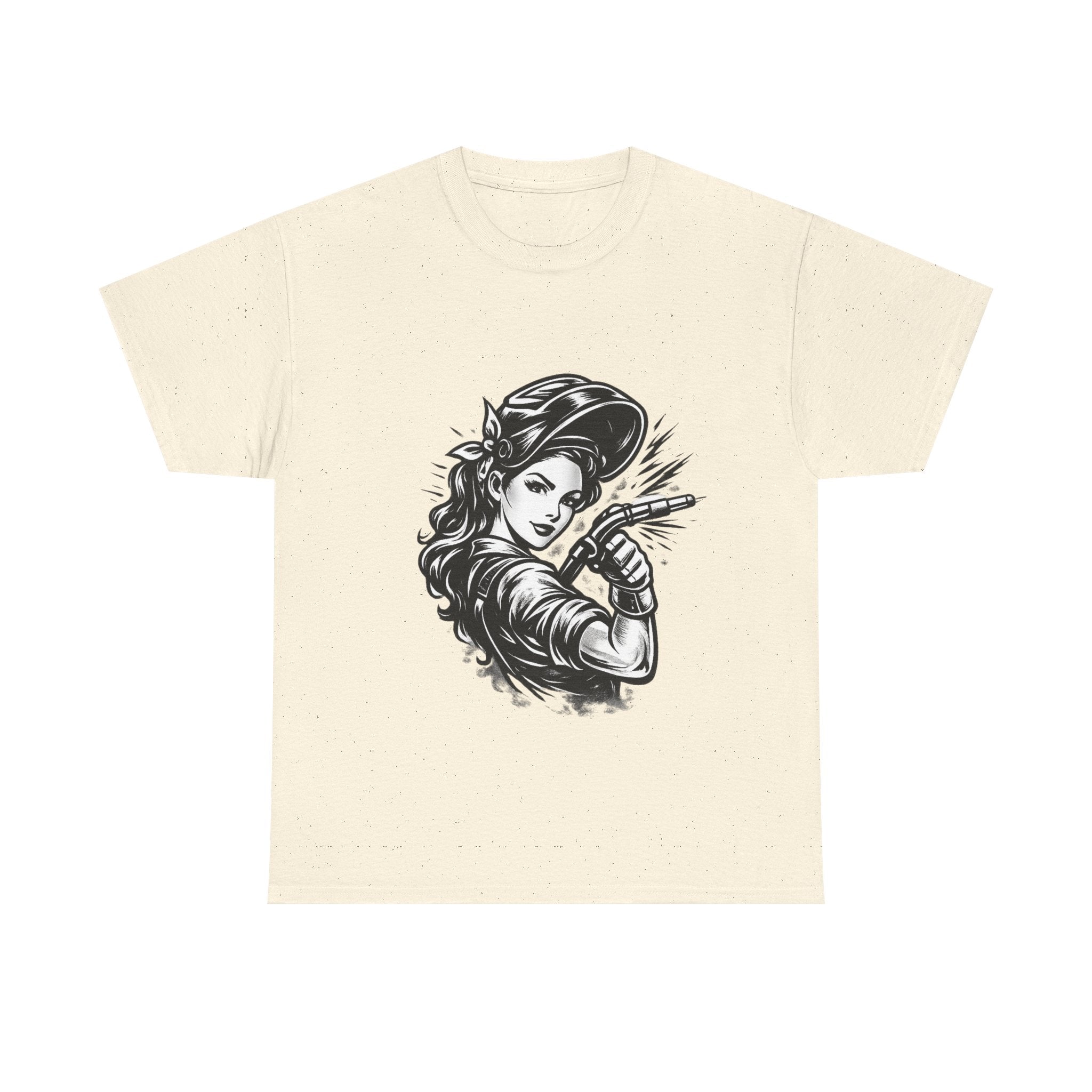 Rags – Built to Work – Female Welder 2 Tee