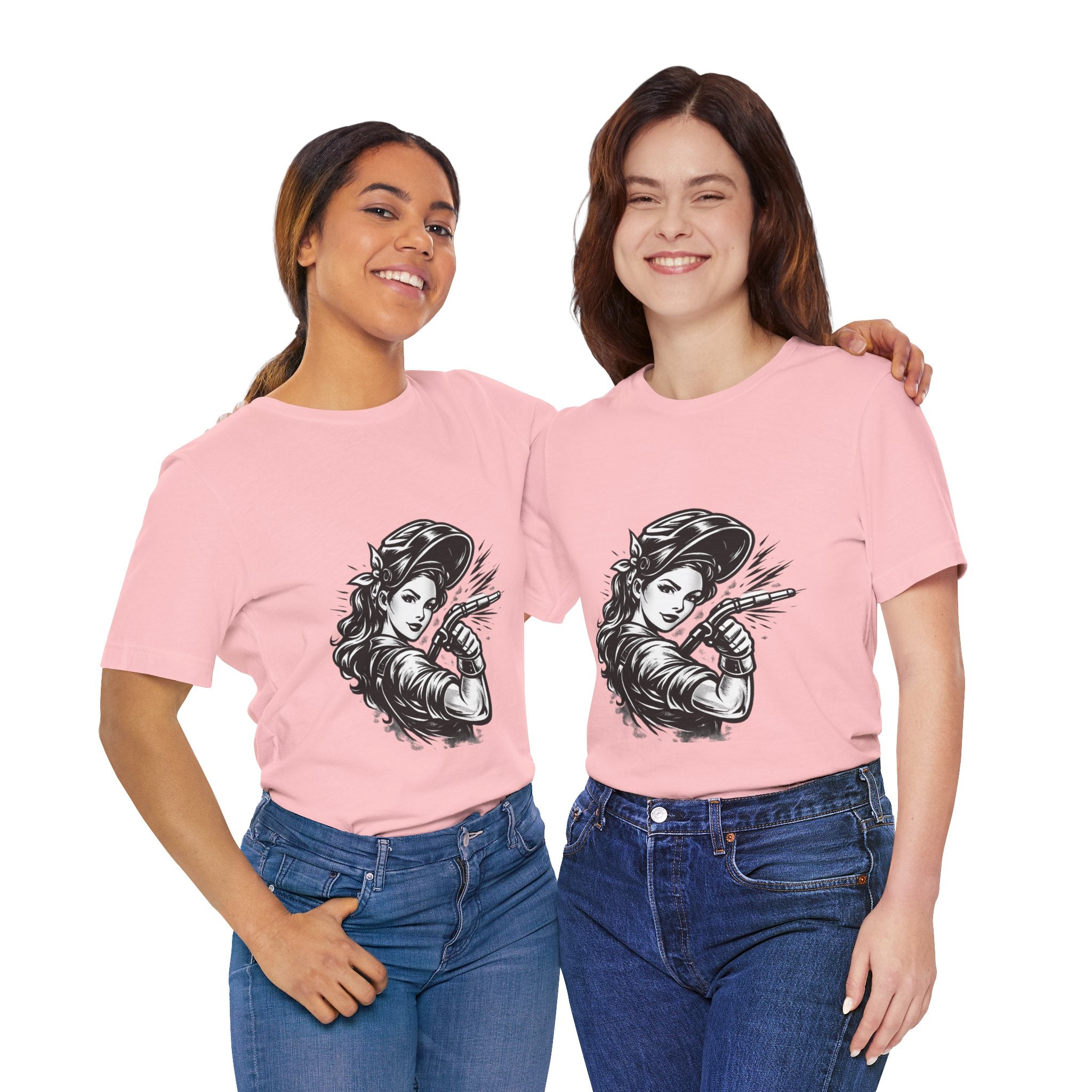 Welder Girl Tee – Built for the Hard Table