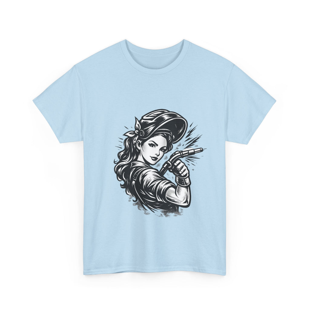 Rags – Built to Work – Female Welder 2 Tee