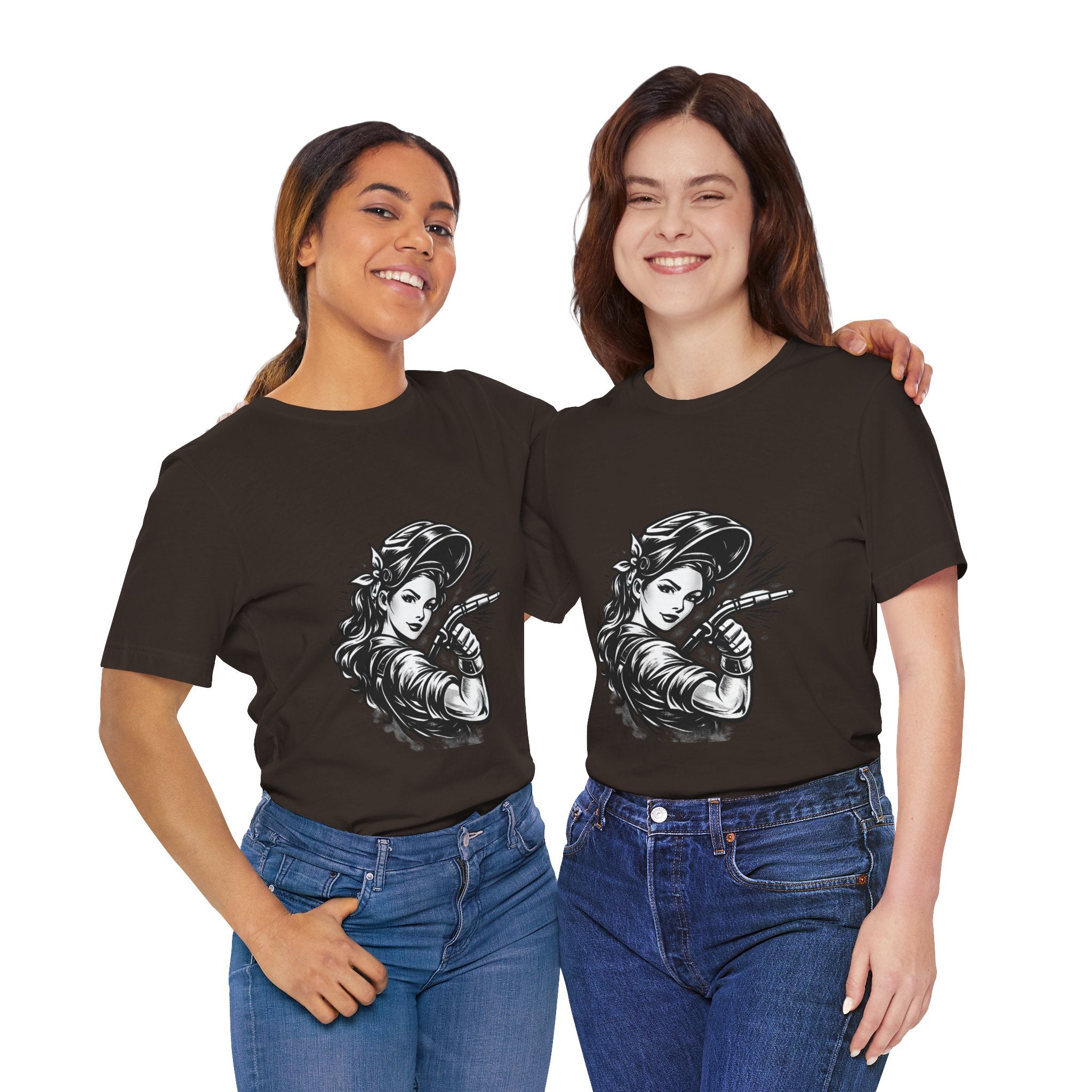 Welder Girl Tee – Built for the Hard Table