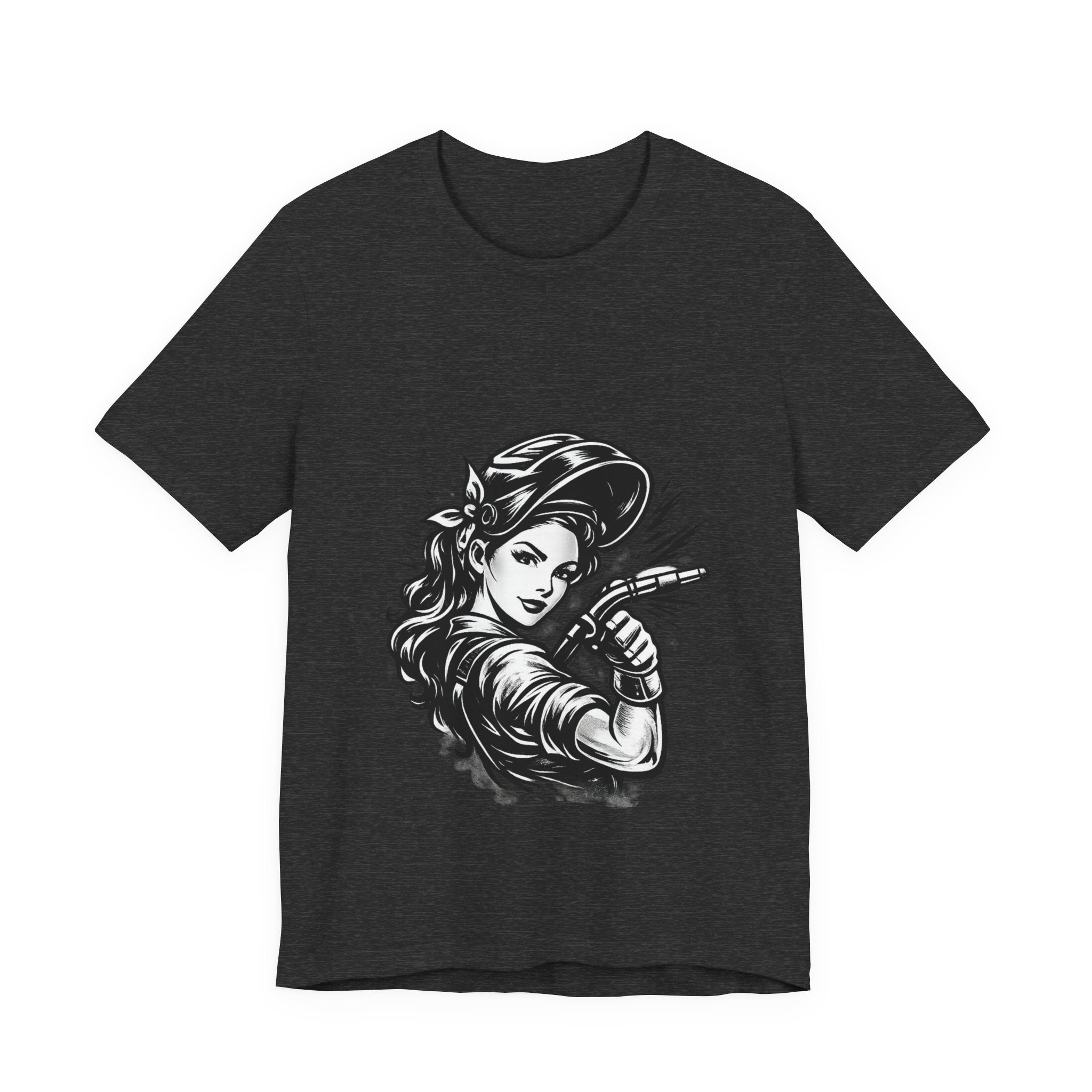 Welder Girl Tee – Built for the Hard Table