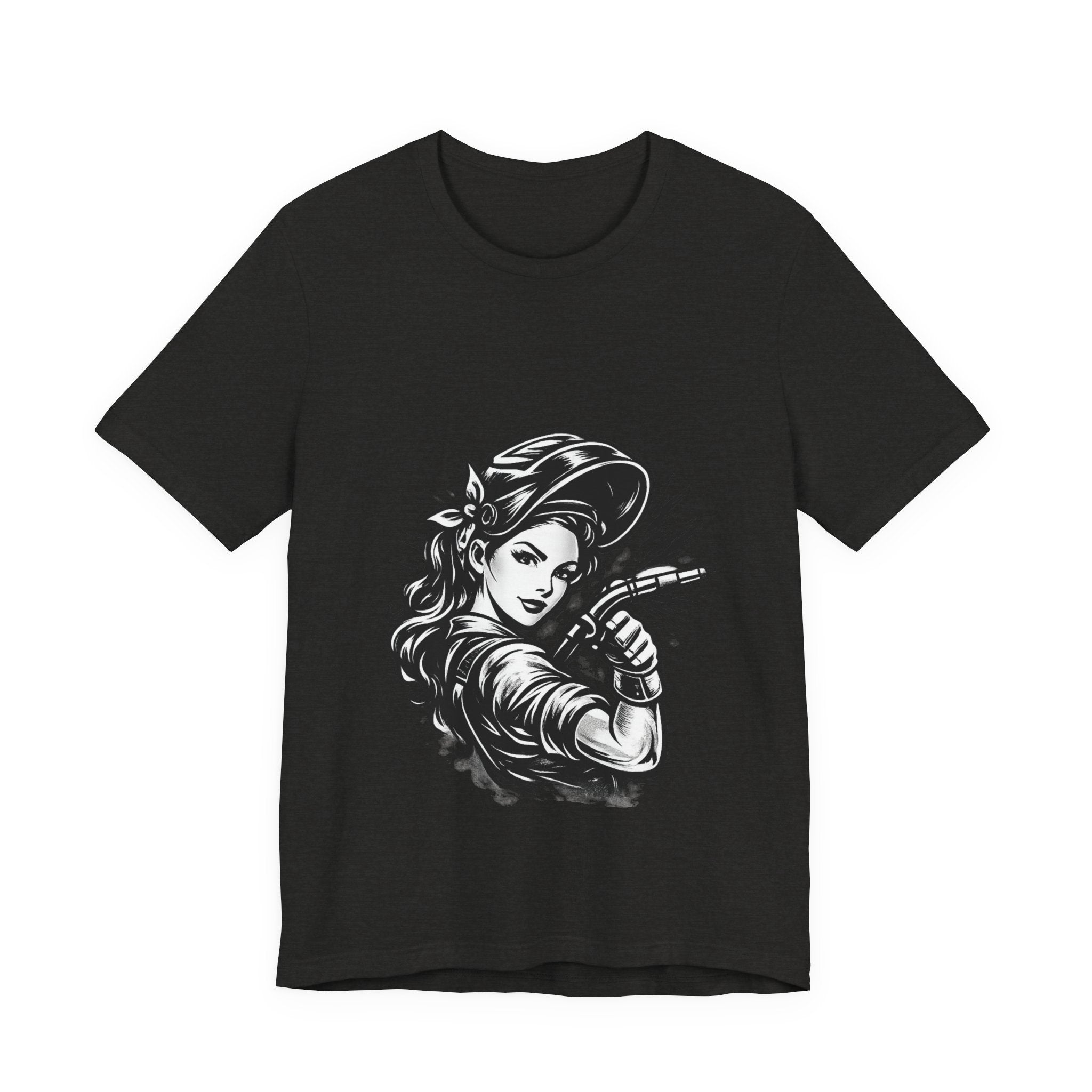 Welder Girl Tee – Built for the Hard Table
